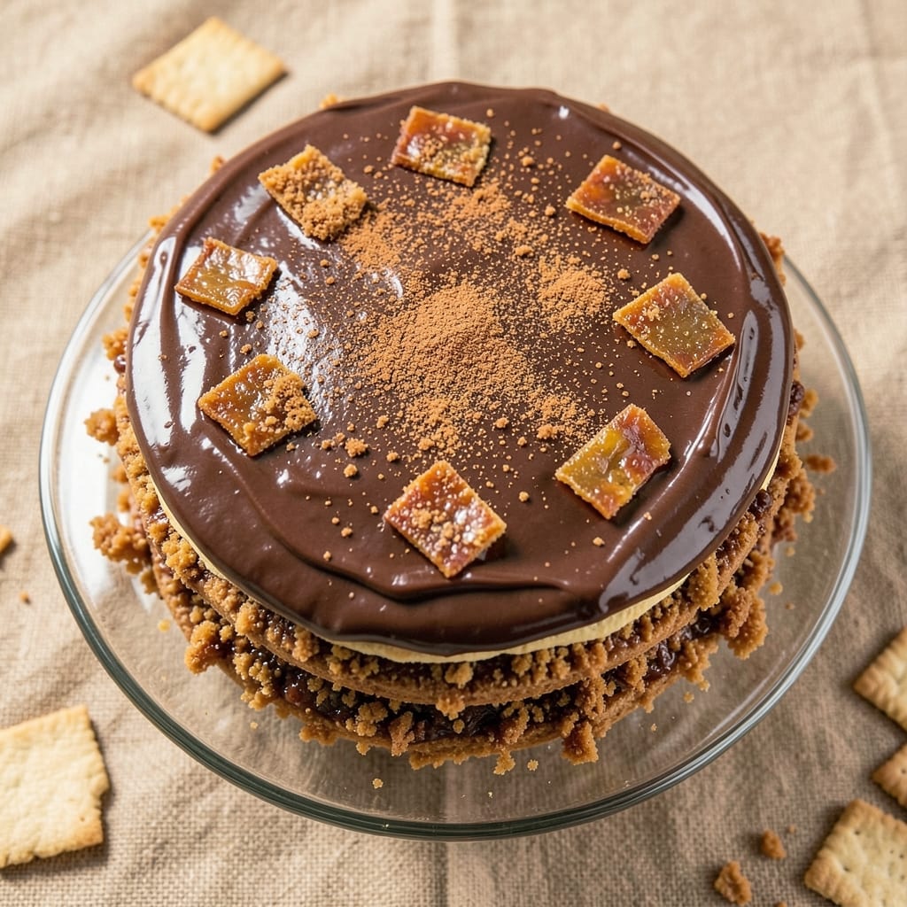 Aztec Cake Recipe: Spiced Chocolate and Orange Layers with Crunchy Top
