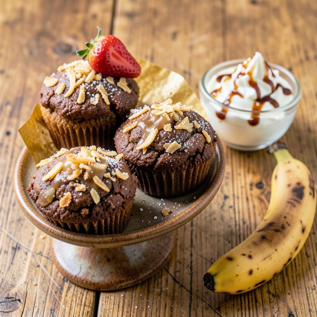 Banana Coconut Cupcakes Recipe: Tropical Frosting Swirls With Fluffy Height
