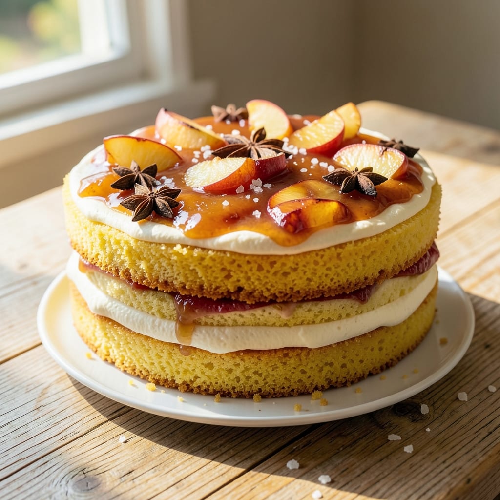 Apple Yellow Cake Recipe: Bright Citrus Glaze That Pops With Every Slice