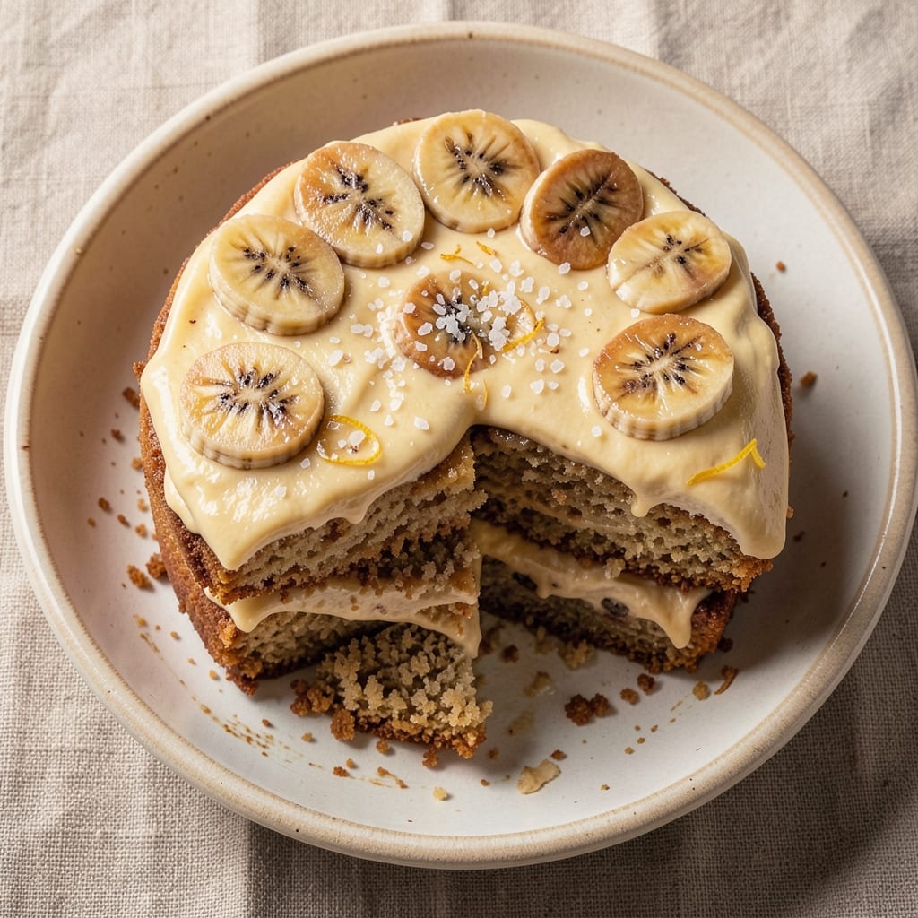 Banana Gooey Butter Cake Recipe: Fudgy Layers With Caramelized Banana Streaks