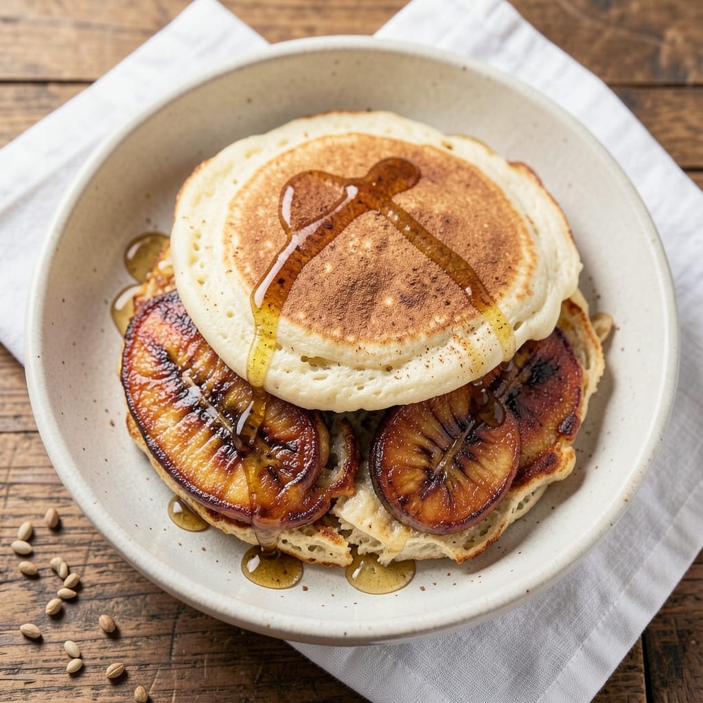 Baked Banana Pancakes Recipe: Warm Spice-Kissed Stacks With Caramelized Fruit