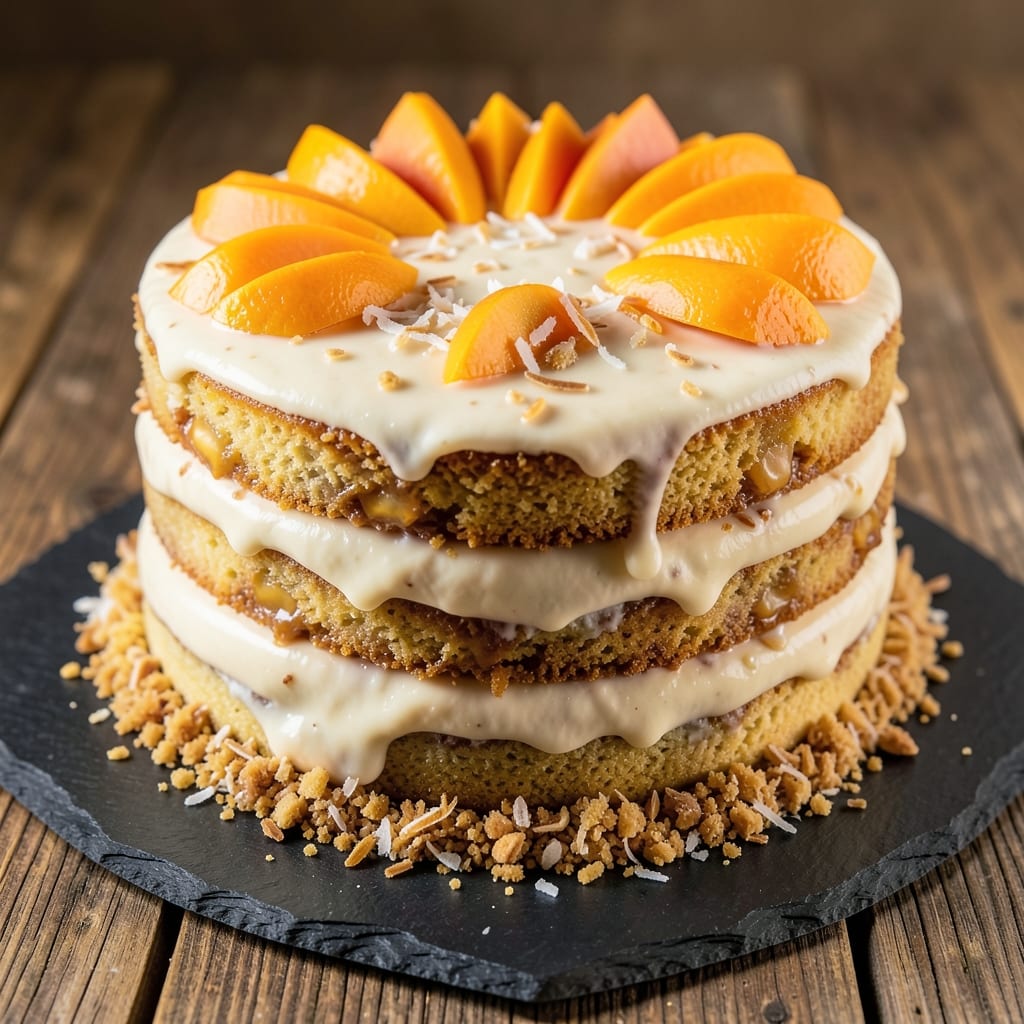Almond Joy Cake Recipe With Sweetened Condensed Milk: Tropical Cream Cheese Swirl Magic