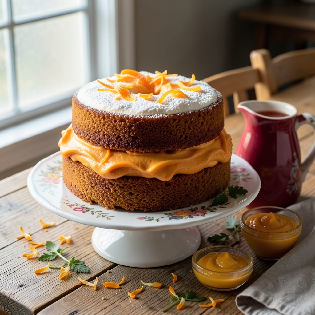Amish Orange Cake Recipe: Warm Spice and Zesty Citrus Magic