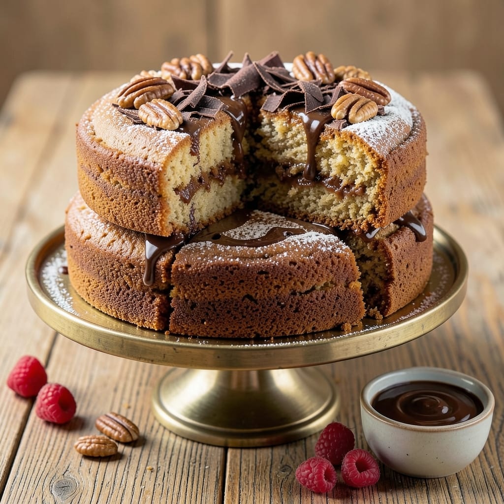 Baker's German Chocolate Pound Cake Recipe: Crispy Celery Crust Meets Fudgy Yolk Rivers