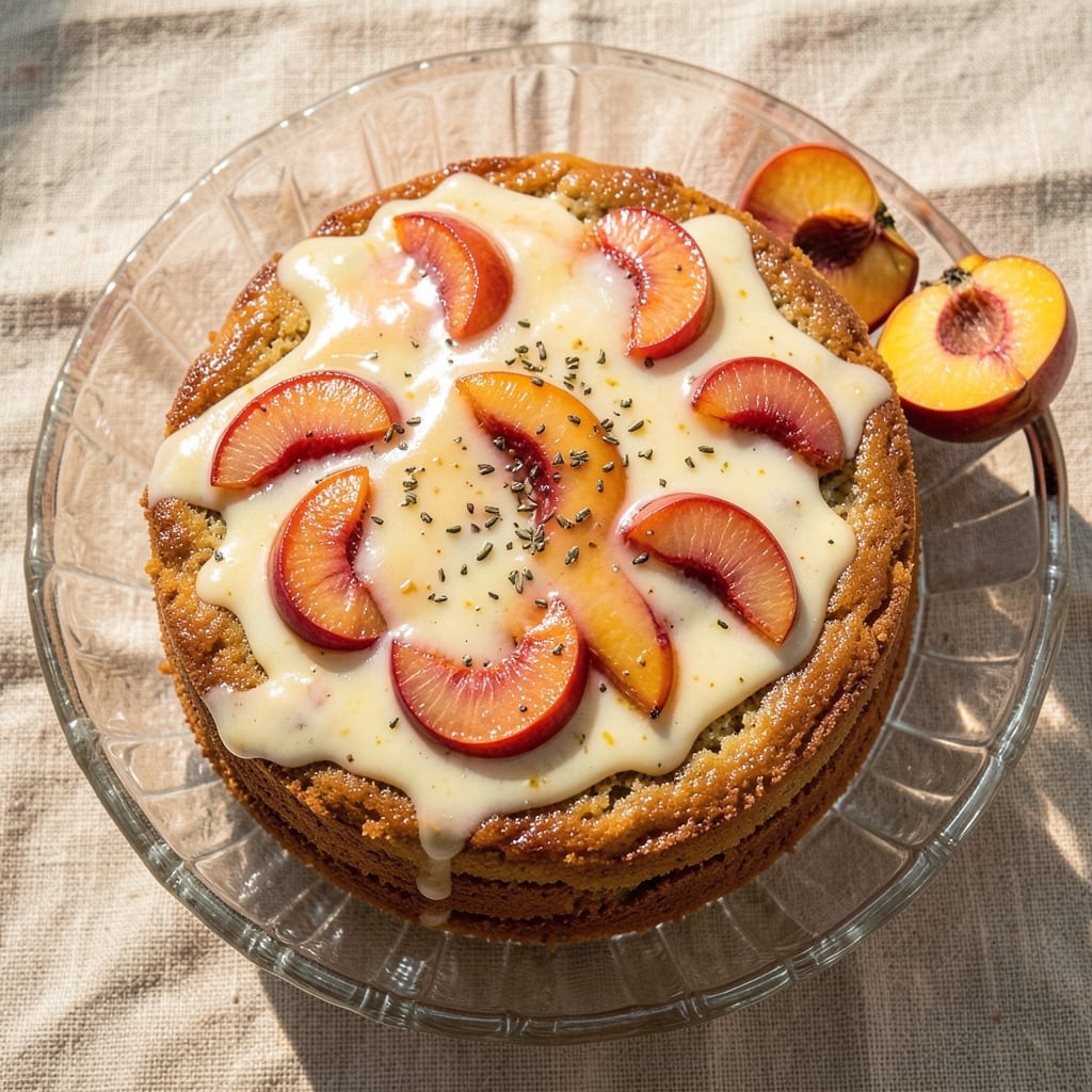 Baltimore Sun Peach Cake Recipe: Celery-Crusted Crunch and Gooey Yogurt Magic