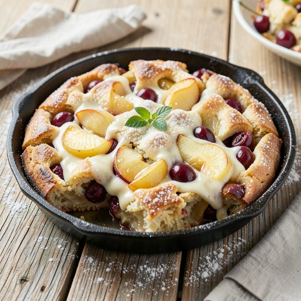 Apple Cherry Dump Cake Recipe: Warm Spice and Juicy Fruit Layers