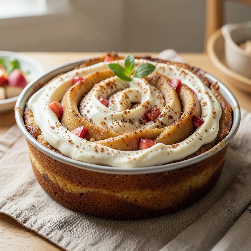Apple Cinnamon Swirl Cake Recipe: Warm Spice Swirls and Buttery Frosting Harmony