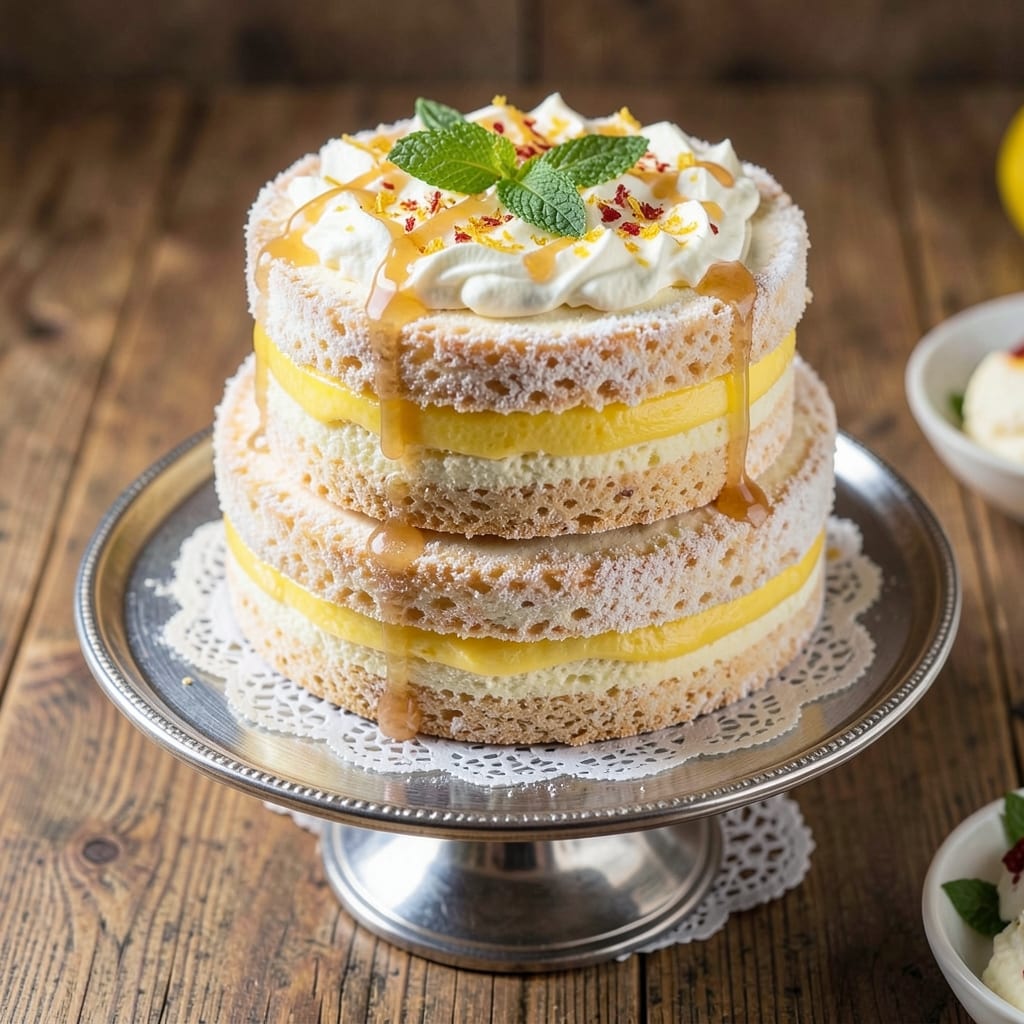 Award-Winning Italian Cream Cake Recipe: Velvety Layers and Citrus-Zest Magic