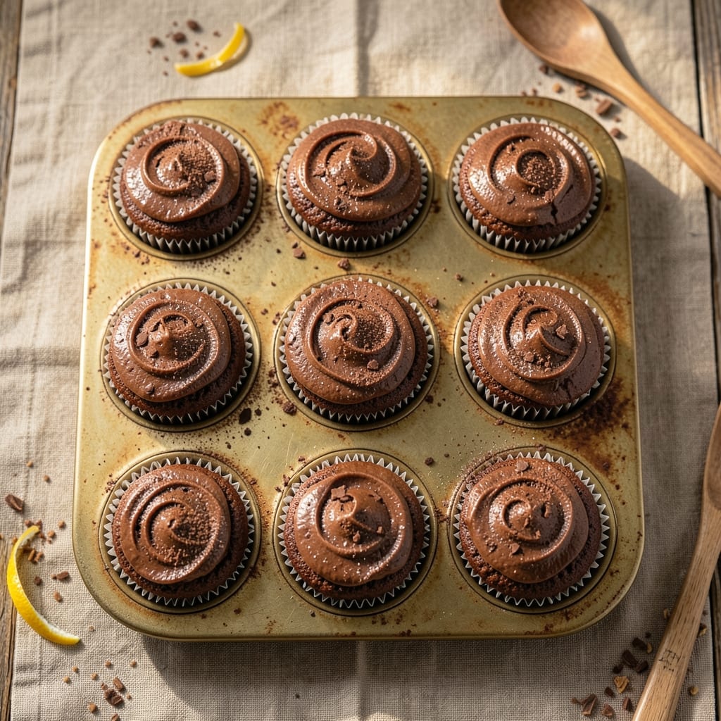 Bakery Chocolate Cupcake Recipe: Moist Cocoa Layers with Velvety Frosting