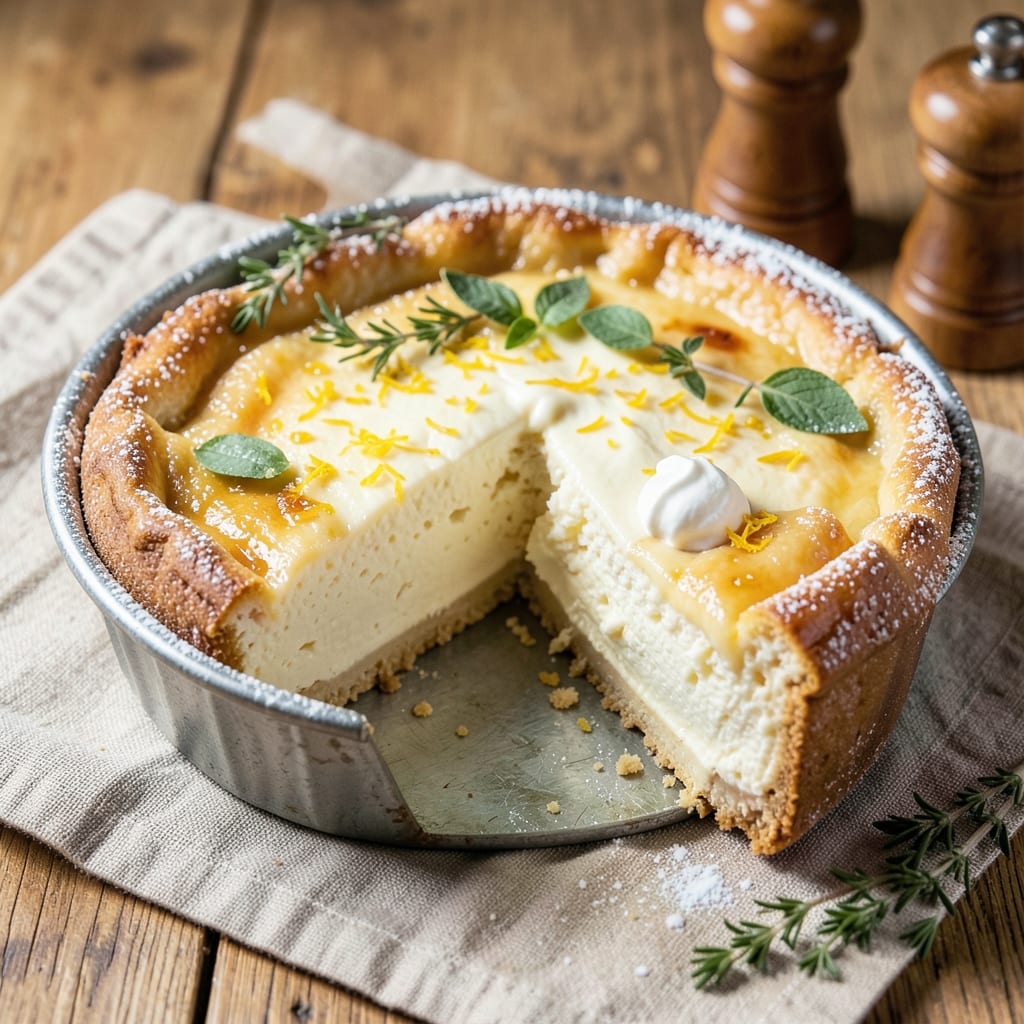 Baked Cheesecake Recipe From The Spur: Southern-Style Crustless Creaminess
