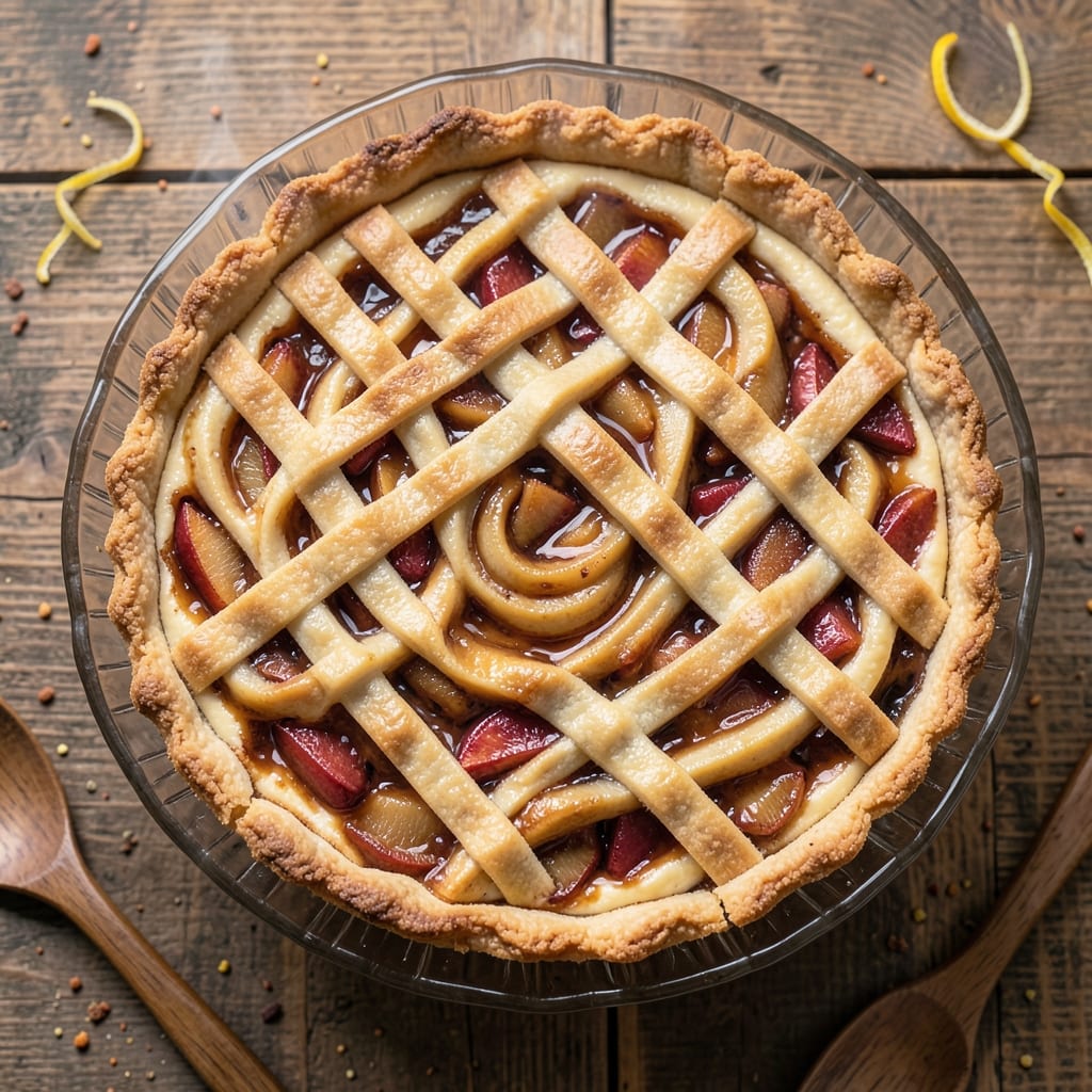 Baked Apple Pie Cheesecake Recipe: Warm Spice Swirls With Gooey Fruit Streaks