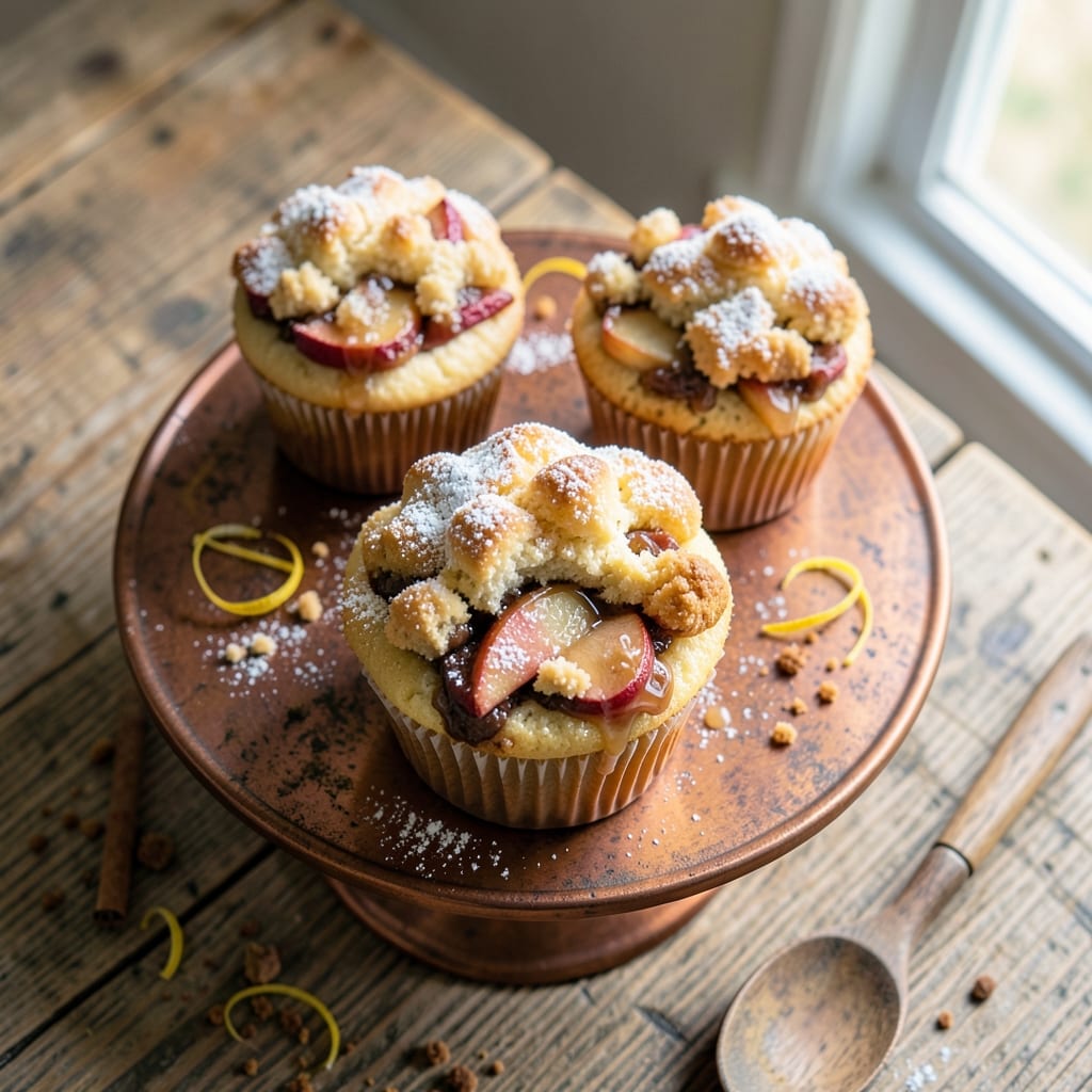 Apple Pie Cupcakes Recipe From Scratch: Mini Dessert with Crusty Top and Spiced Filling