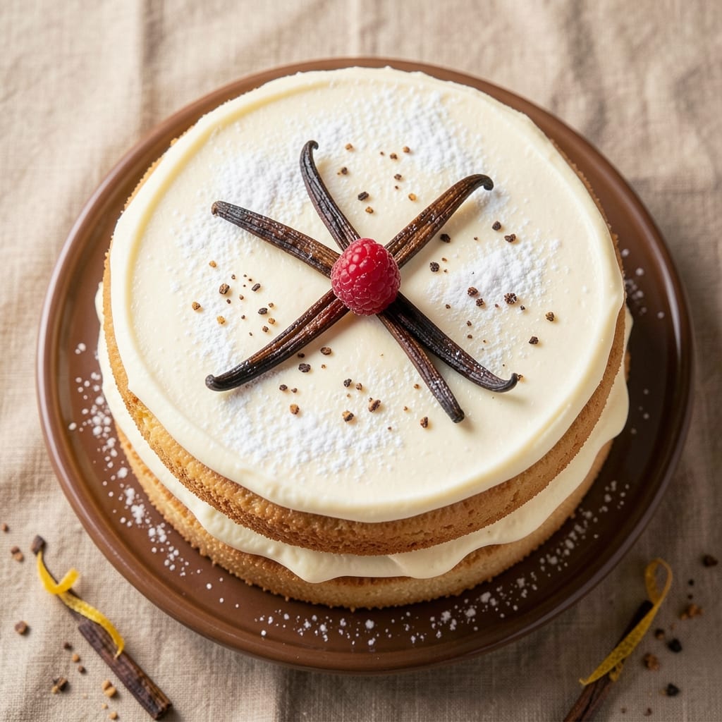 Award-Winning Vanilla Cake Recipe: Moist Layers with Vanilla Bean Swirls