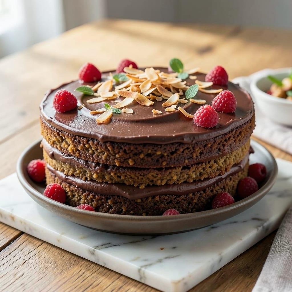 Atta Chocolate Cake Recipe: Fluffy Spiced Crust With Fudgy Core