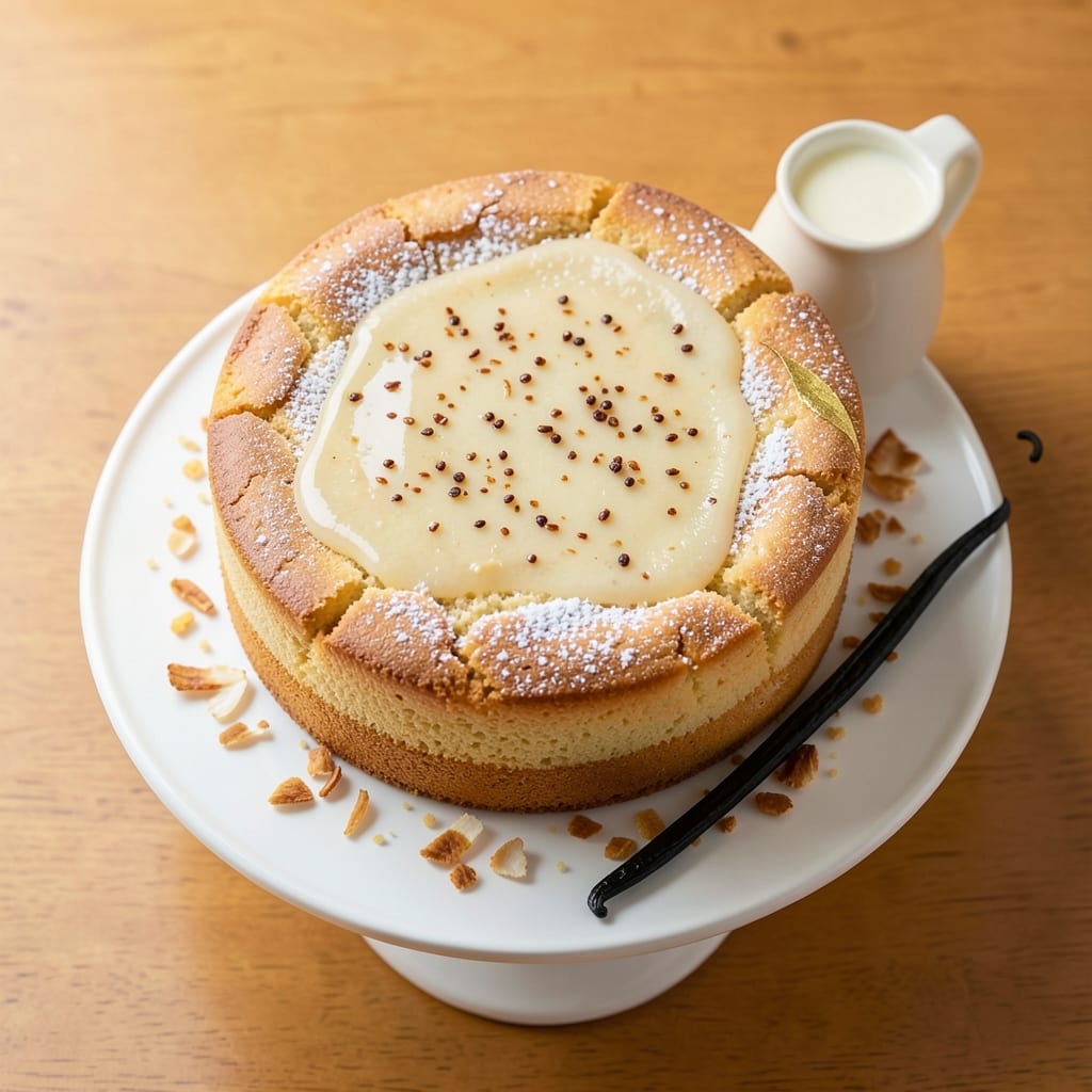 Asian Vanilla Sponge Cake Recipe: Light Yet Rich With Vanilla Bean Depth