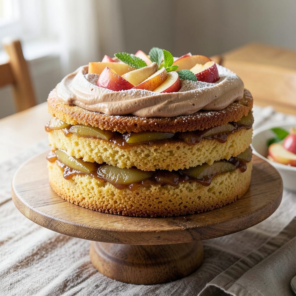 Apple Cake Recipe With Box Cake Mix: Moist Apple Burst in Every Slice