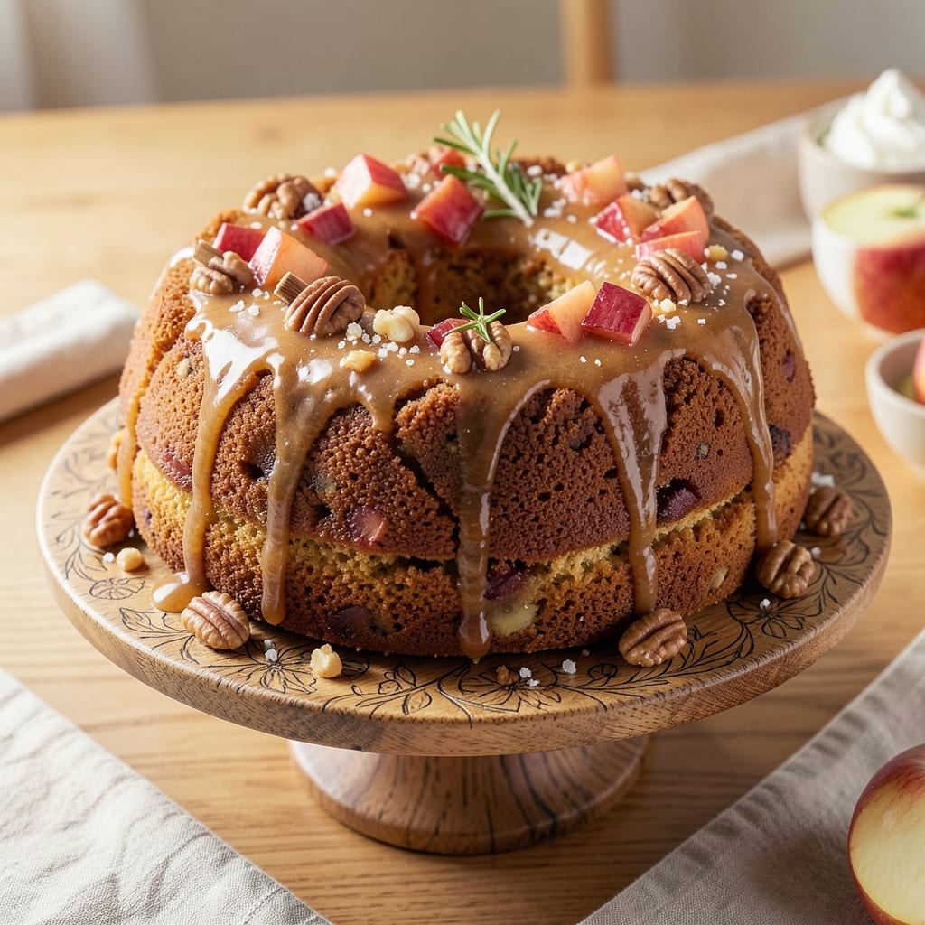 Apple Nut Bundt Cake Recipe: Warm Spice and Crunchy Top Magic