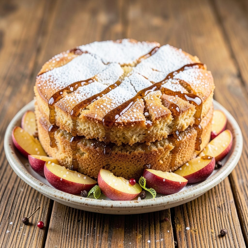 Apple Brandy Cake Recipe: Warm Spice-Infused Layers with Boozy Moisture