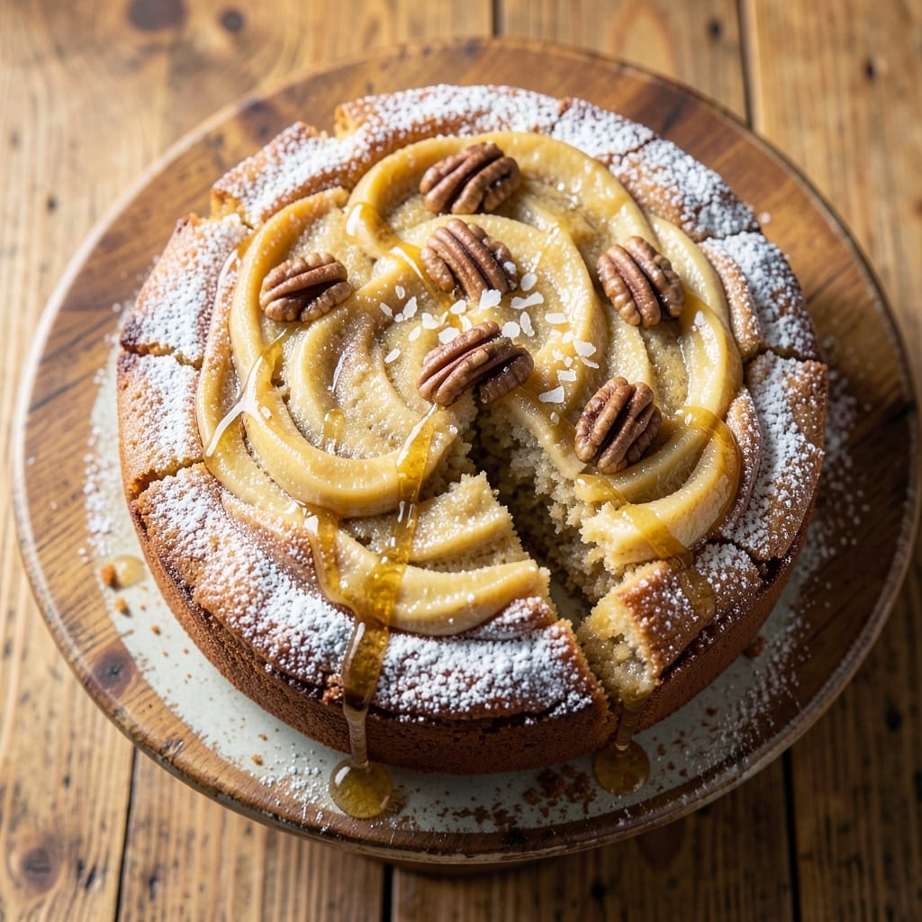 Banana Cake Recipe Moist Fluffy: Banana Streaks and Vanilla Bean Swirl Magic