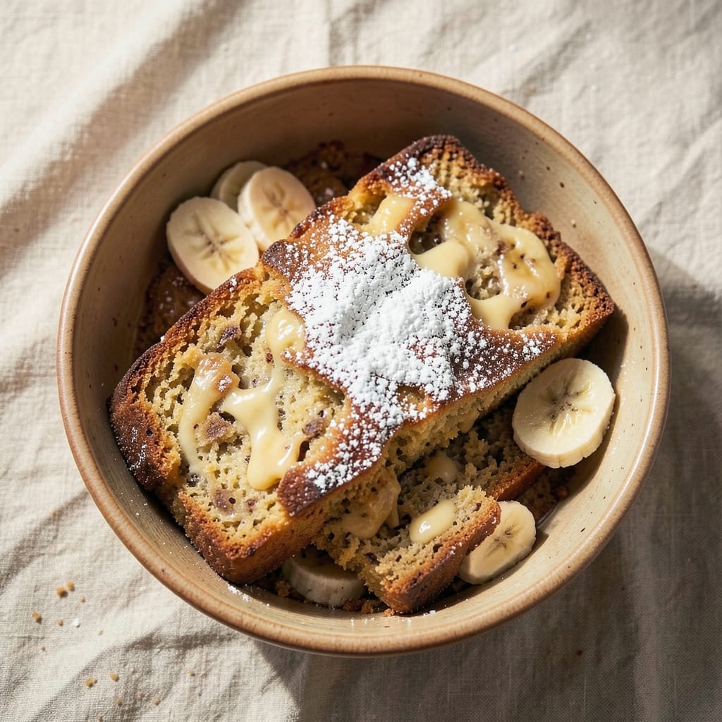 Banana Bread Recipe With Yellow Cake Mix and Pudding: Moist Cake-Pudding Fusion in One Bowl