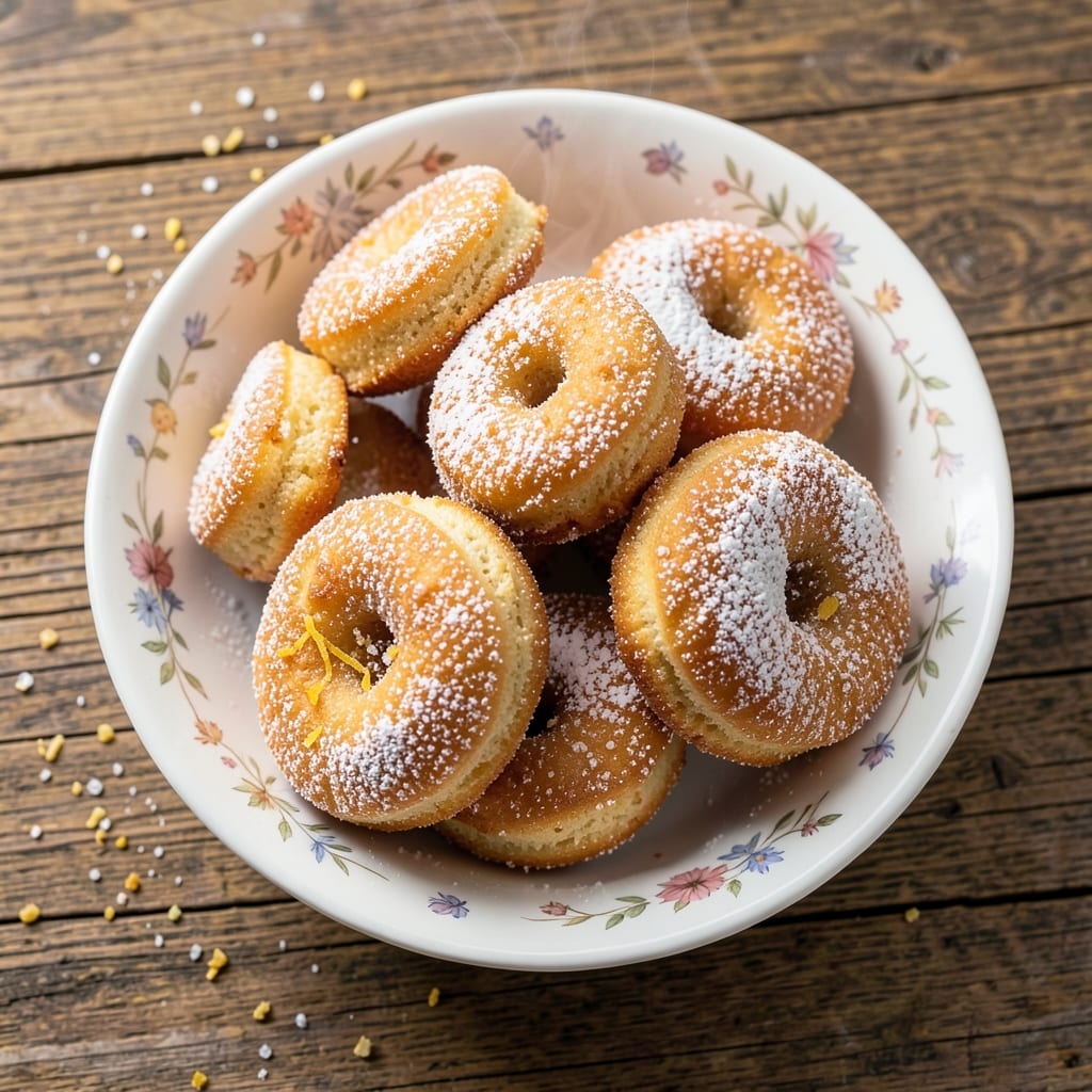 Baked Sour Cream Cake Donuts Recipe: Fluffy Yogurt-Infused Bites With Crispy Glaze