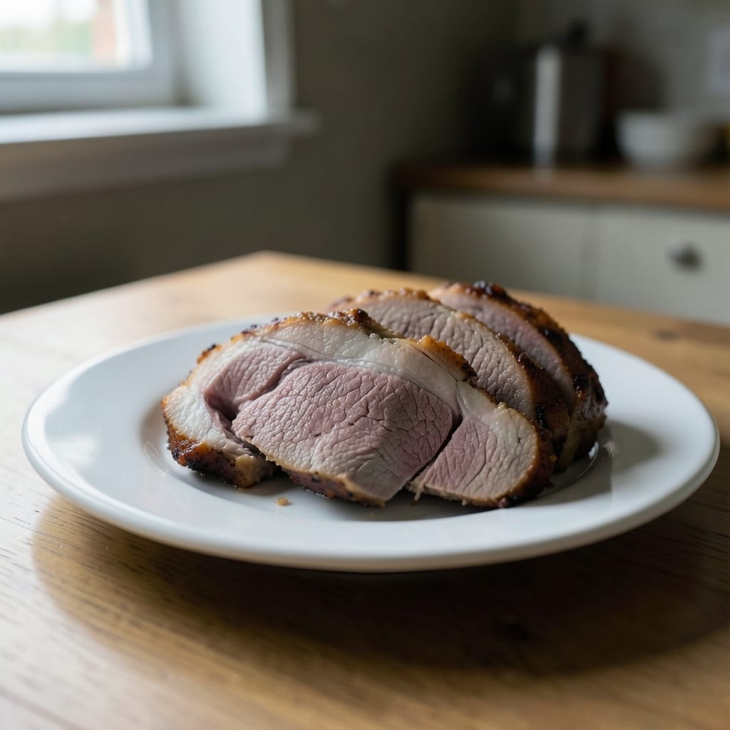 The dish as the corrected method produces it