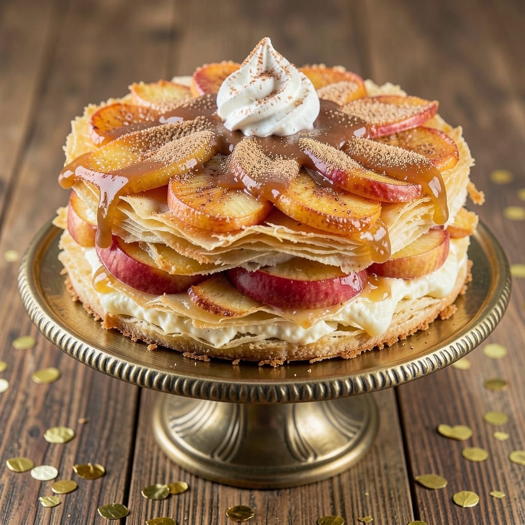 Apple Phyllo Crinkle Cake Recipe: Warm Spiced Layers With Buttery Crust Magic