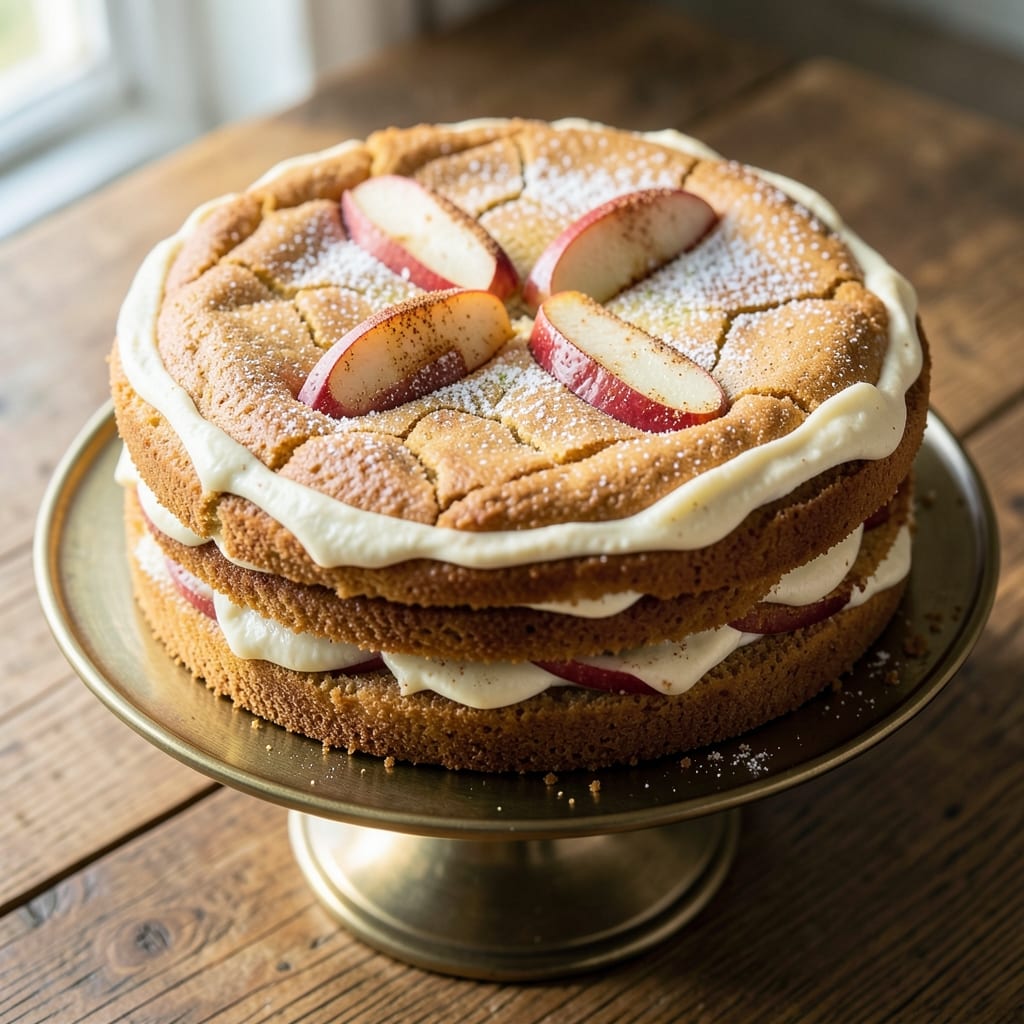 Apple Betty Cake Recipe: Warm Spiced Apple Layers with Buttery Streusel Topping