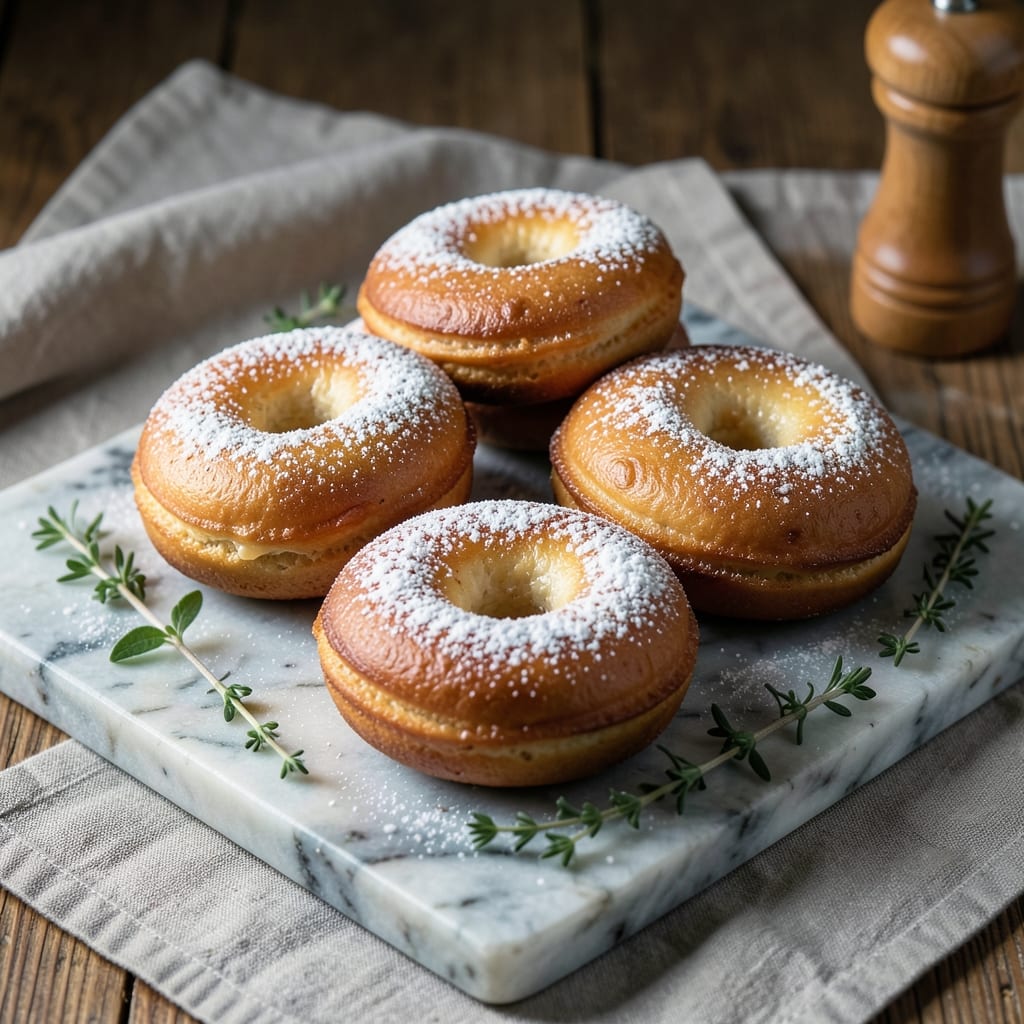 Baked Plain Cake Donuts Recipe: Pillowy Soft Cores and Golden Glaze Magic