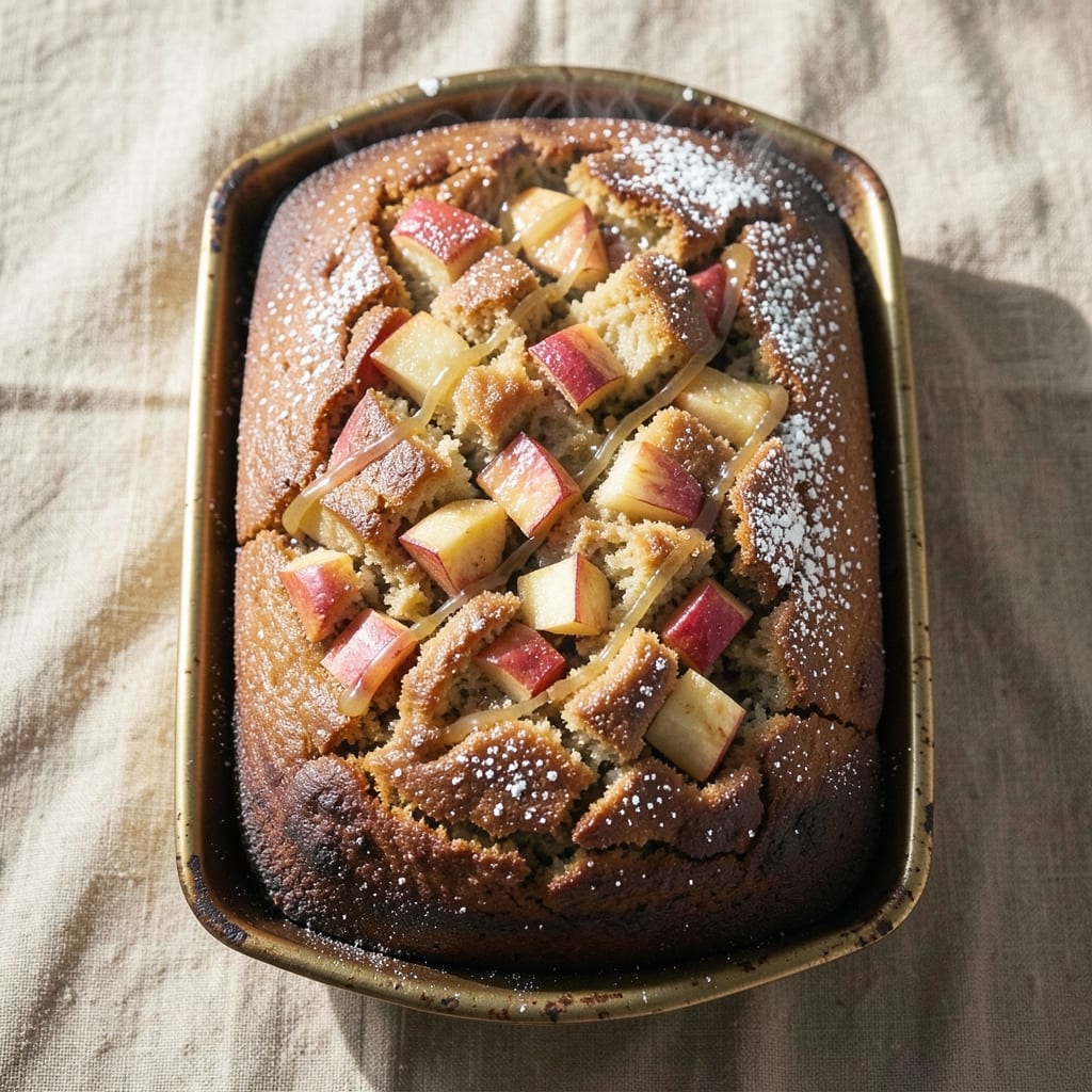 Apple Oil Loaf Cake Recipe: Warm Spice and Juicy Apple Bursts
