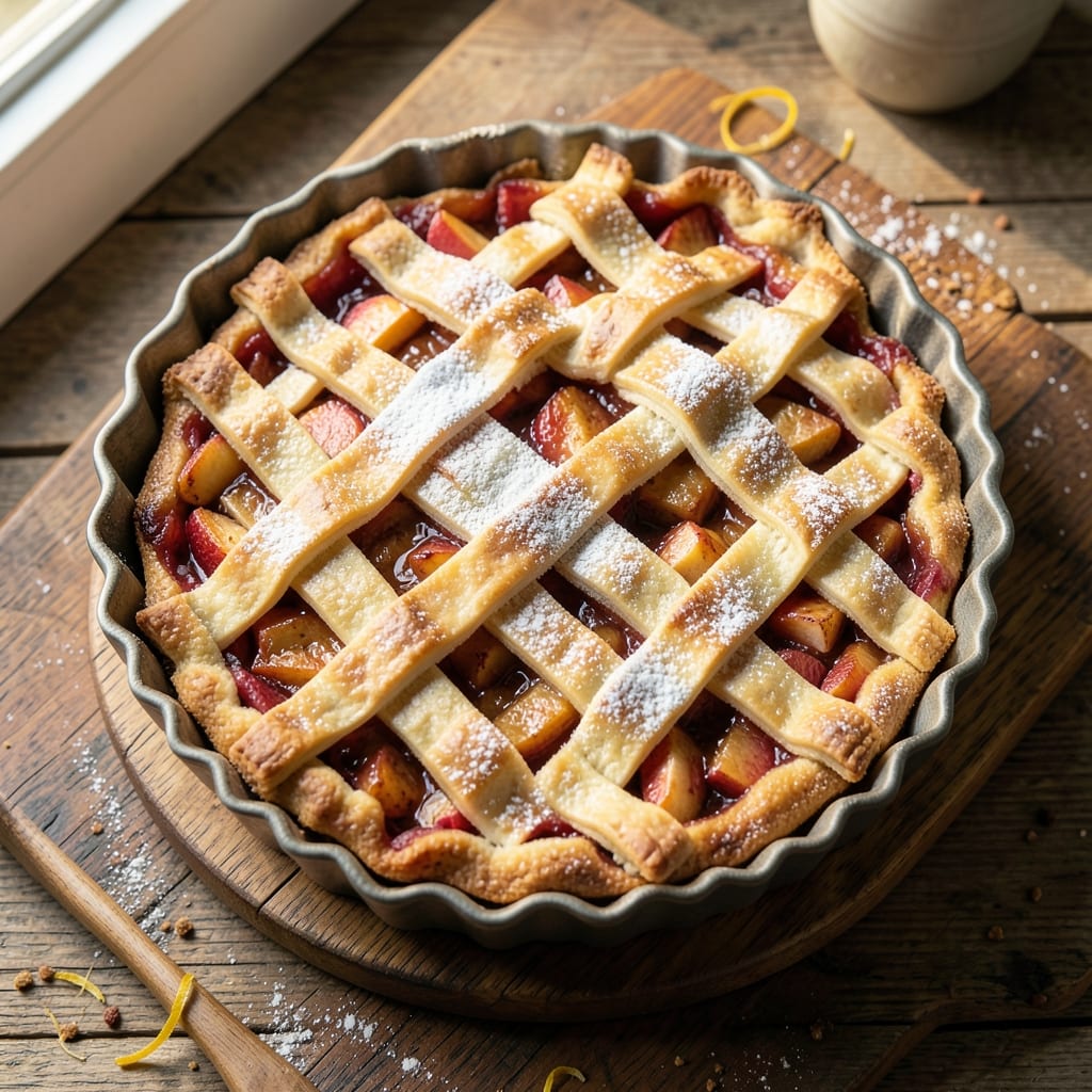 Apple Pie Cake Recipe Tutorial: Layered Crust and Cinnamon-Spiced Filling Magic