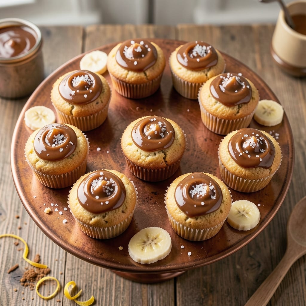 Banana Caramel Cupcake Recipe: Gooey Centers and Buttery Frosting Swirls