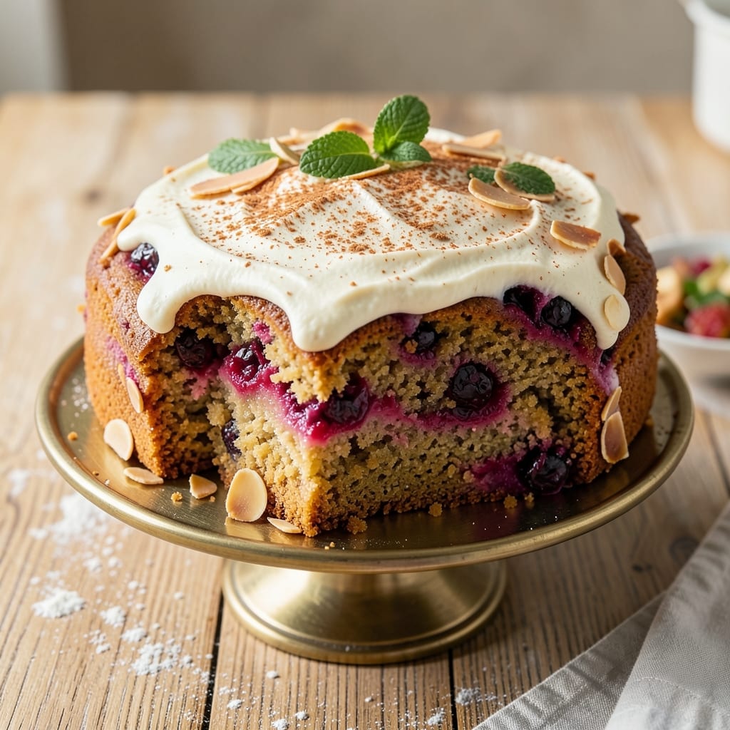 Almond Flour Fruit Cake Recipe: Moist Spice-Infused Layers With Natural Sweetness