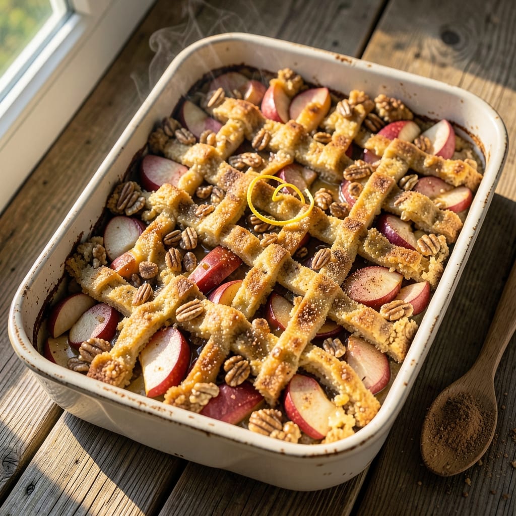 Apple Crisp Recipe With Spice Cake Mix: Warm Spiced Apple Filling and Buttery Topping Magic