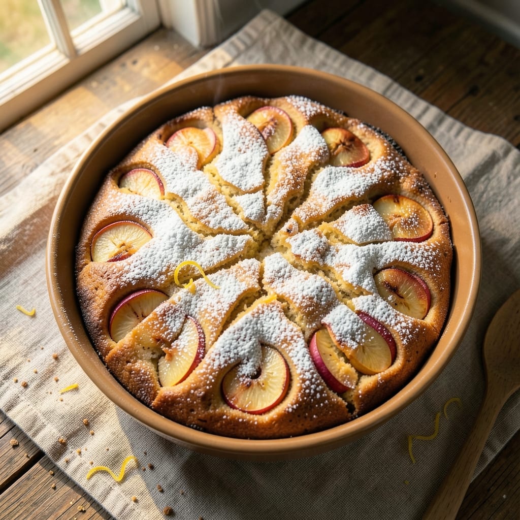 Apple Cake in Air Fryer Recipe: Moist Layers and Quick Crispy Top
