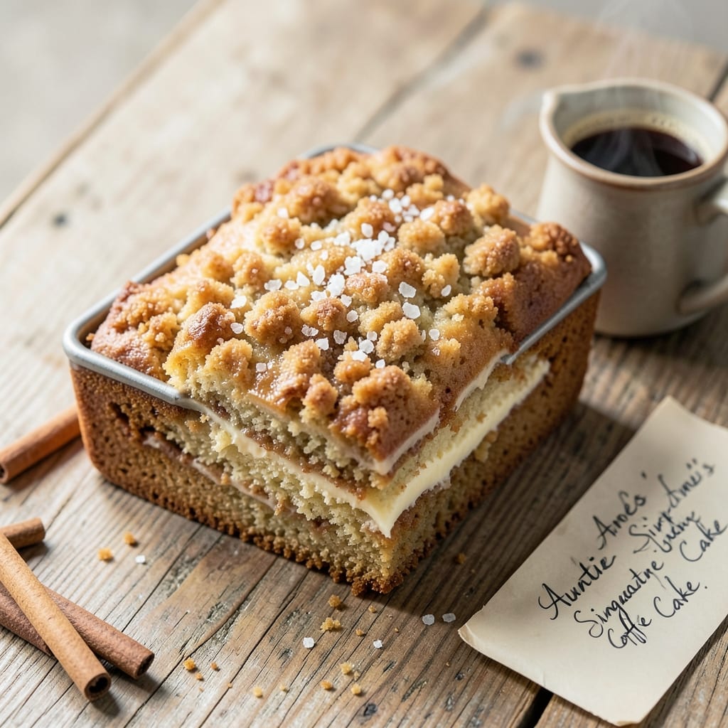 Auntie Anne's Coffee Cake Recipe: Celery Crust Meets Buttery Yolk Magic