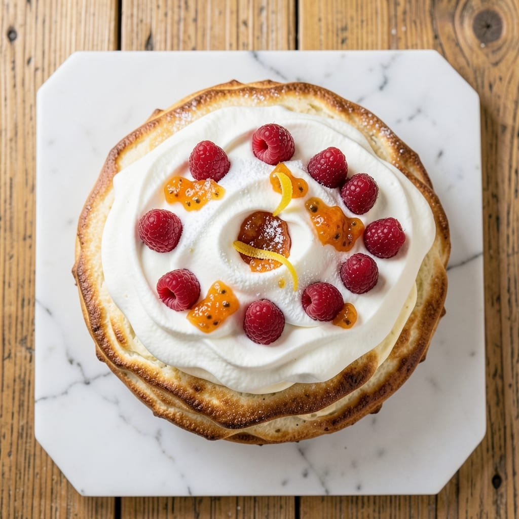 Australian Pavlova Cake Recipe: Meringue Cloud With Tangy Kiwi Fruit Topping
