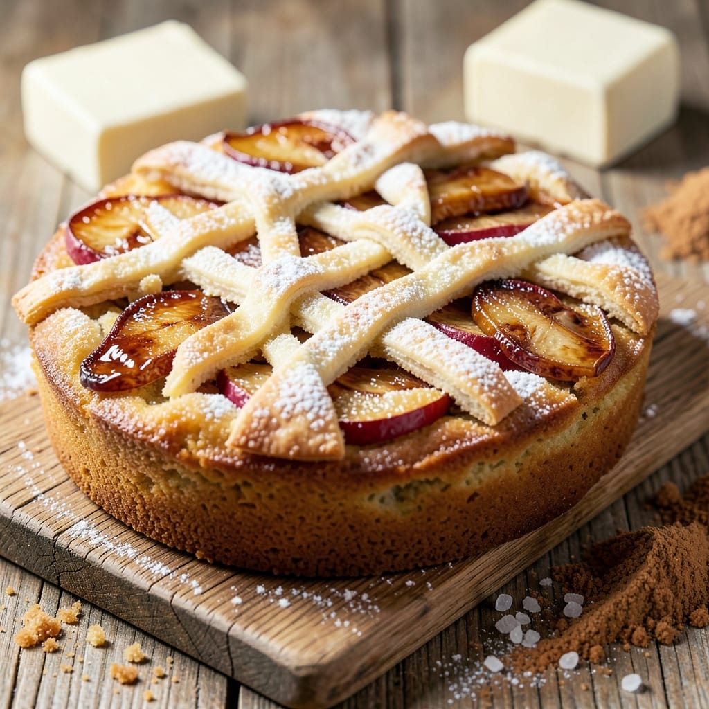 Apple Cake Topping Recipe: Warm Spice Streusel with Buttery Crunch