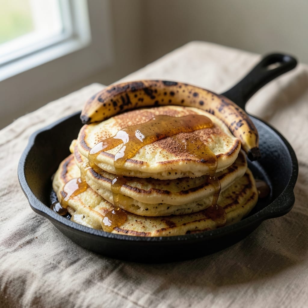 Banana Pancake Recipe With 2 Bananas: Fluffy Stacks Without Overripe Waste