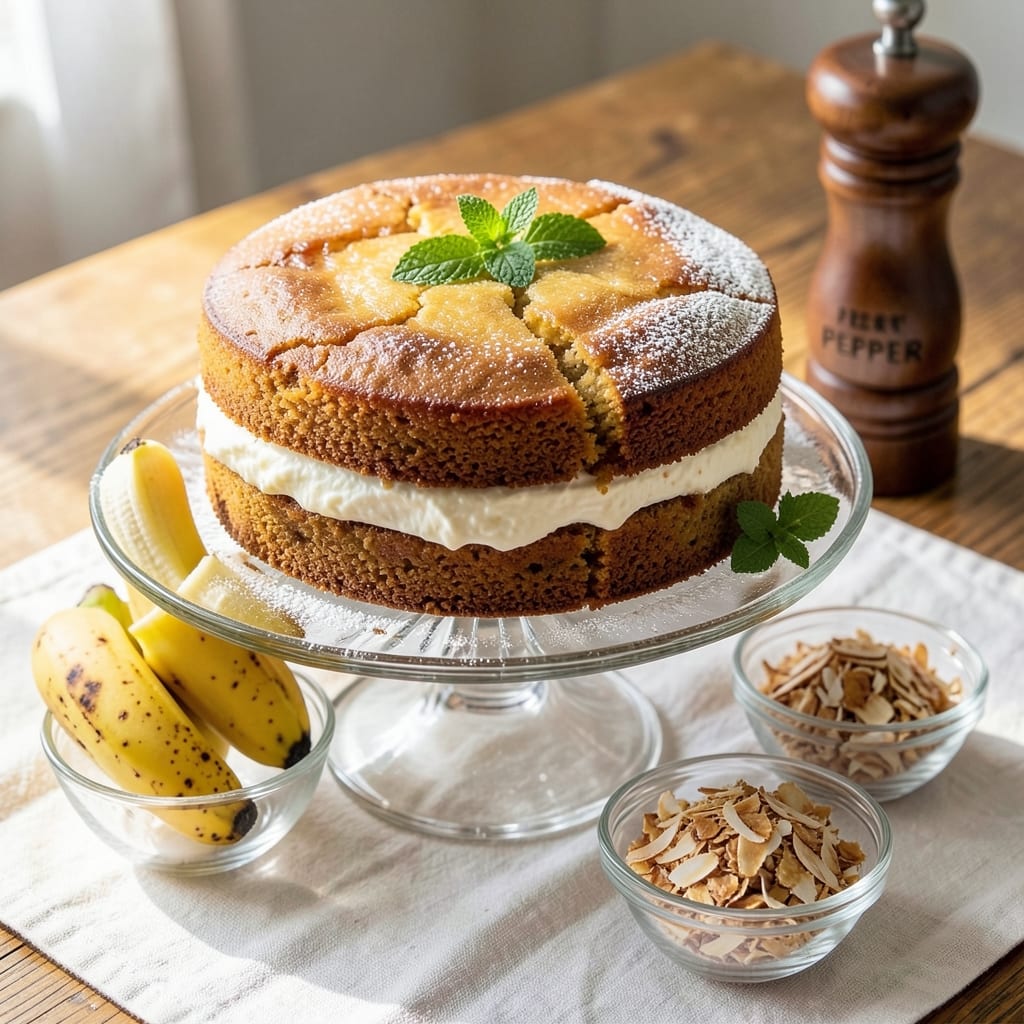 Banana Cake Recipe New Zealand: Golden Crunch Top With Vanilla Bean Magic
