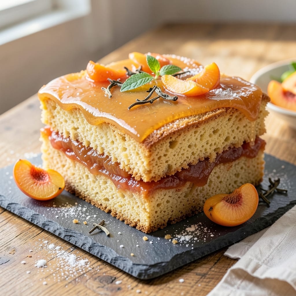 Apricot Tea Cake Recipe: Floral Notes and Buttery Layers