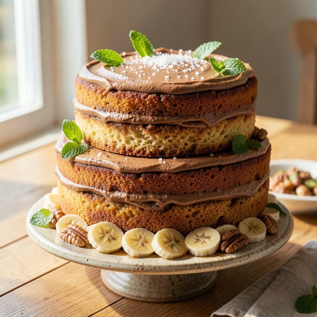 Banana Cake Recipe No Caster Sugar: Moist Layers Using Brown Sugar Swap