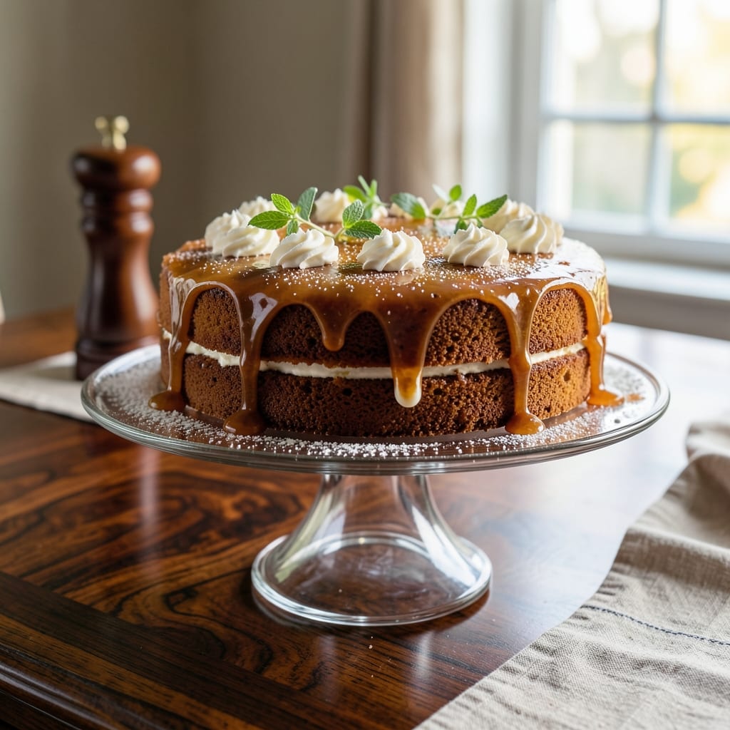 Bacardi Rum Cake Glaze Recipe: Boozy Caramel Drizzle With Crispy Edges