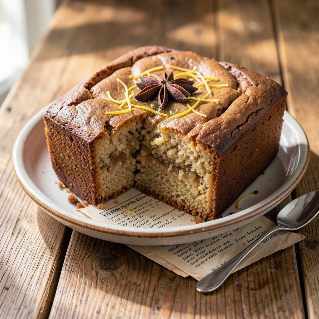 Anise Pound Cake Recipe: Warm Spice and Citrus Zest Magic