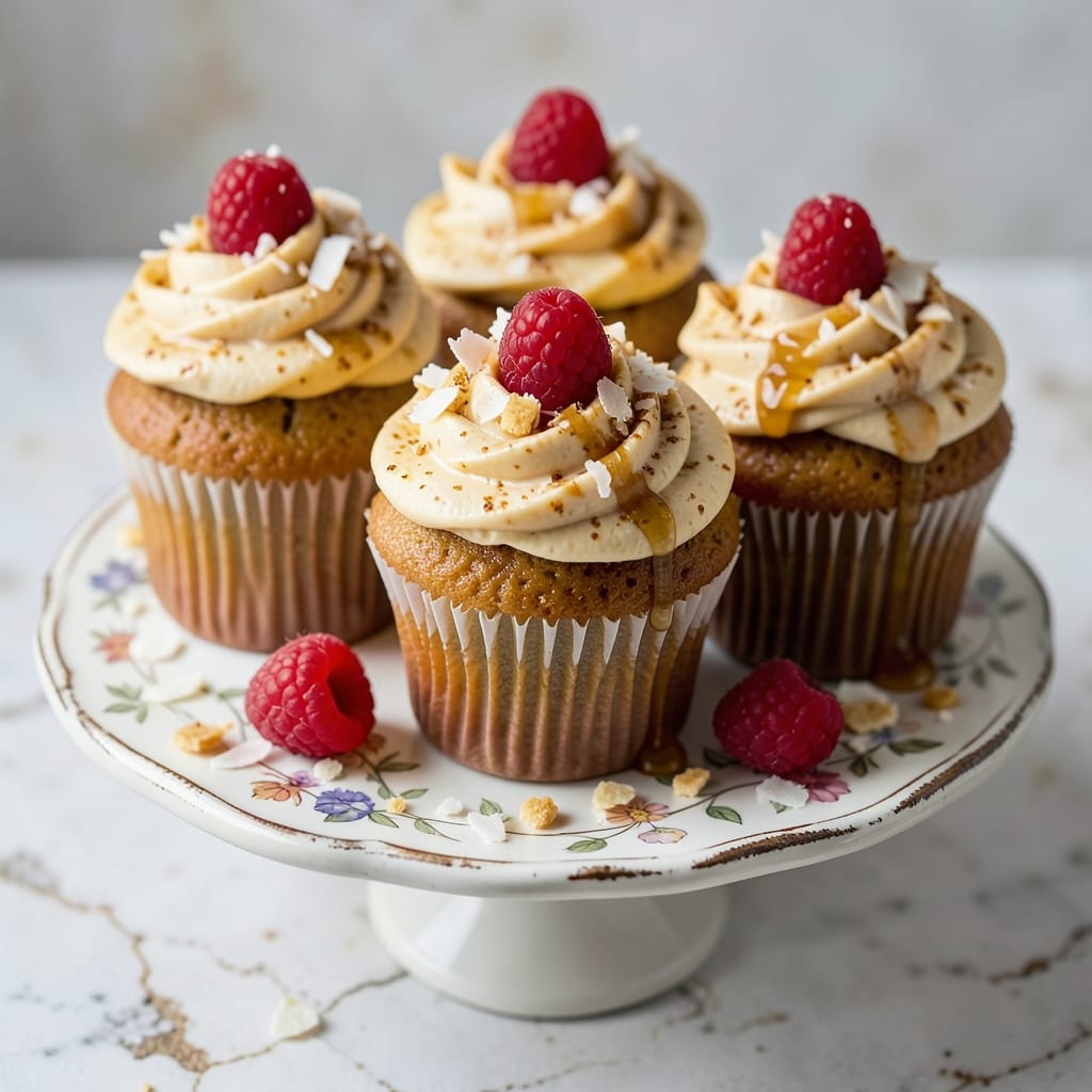 Banana Cupcake Icing Recipe: Swirled Vanilla Cream Cheese Frosting Magic
