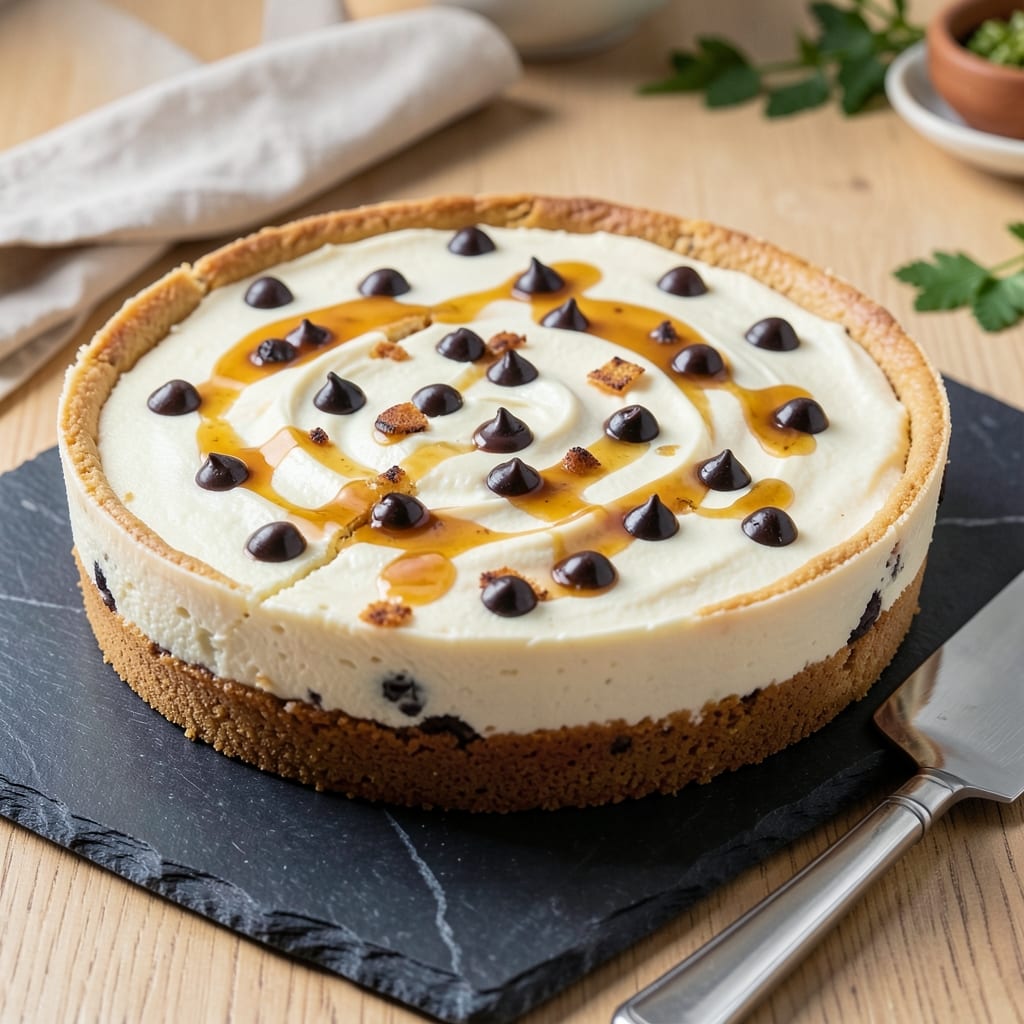 Baked Chocolate Chip Cheesecake Recipe: Fudgy Center and Crispy Top Every Time