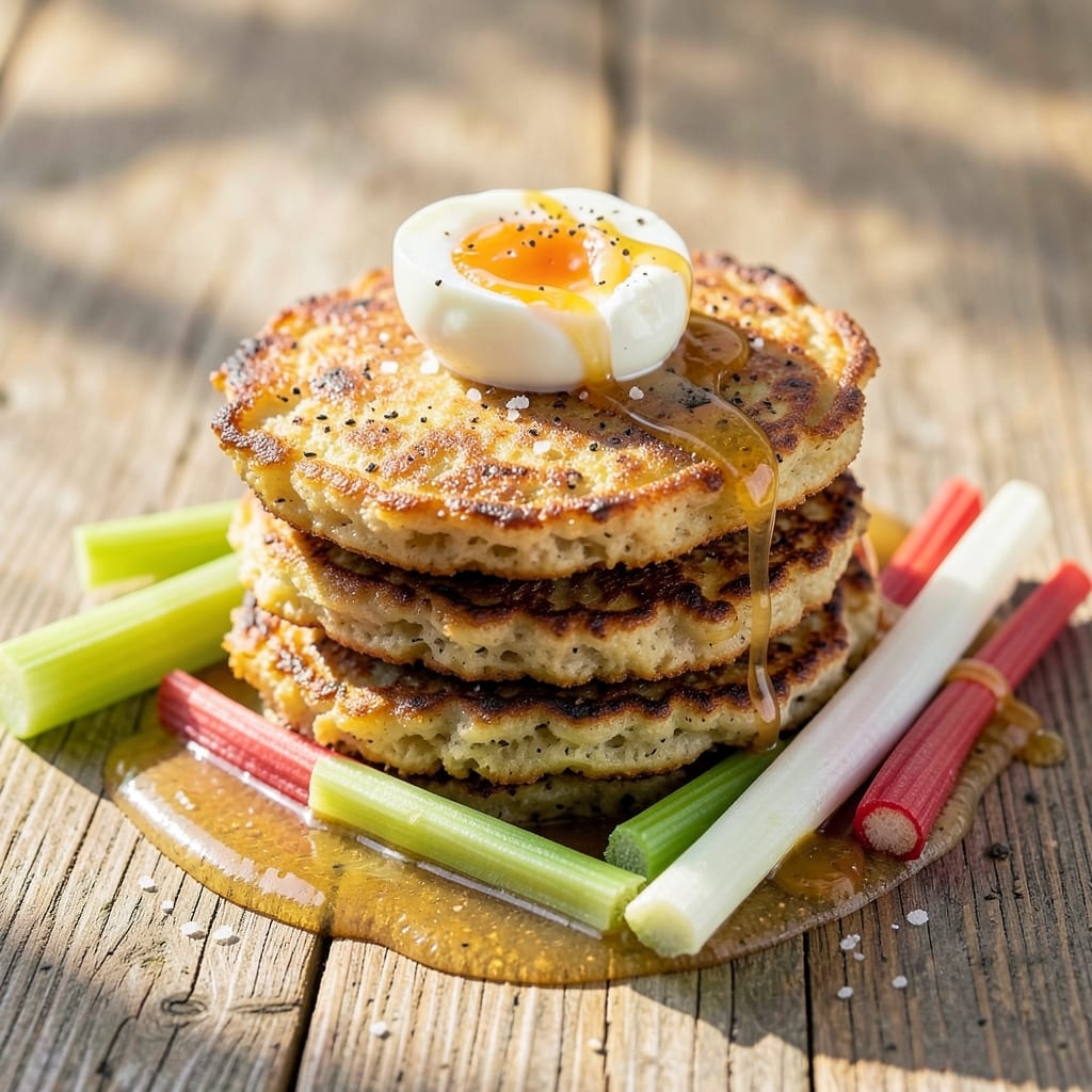 Amish Potato Pancakes Recipe: Crispy Celery Crust With Silky Yogurt Streaks