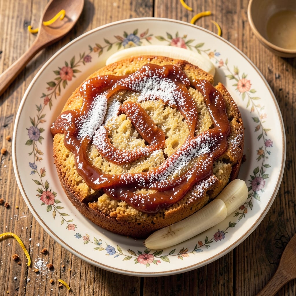 Banana Apricot Cake Recipe: Warm Spice Swirls and Juicy Fruit Layers