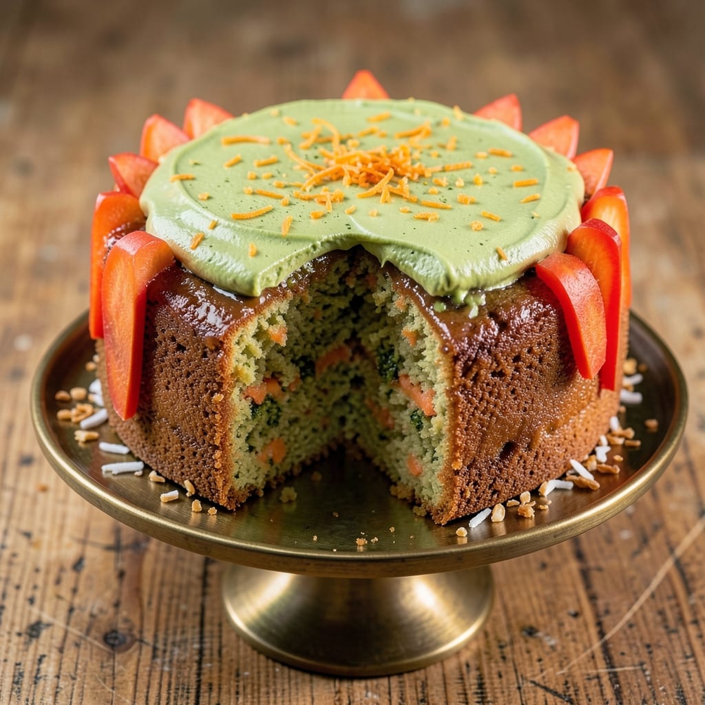 Asian Carrot Cake Recipe: Matcha-Green Tea Moisture with Crunchy Top
