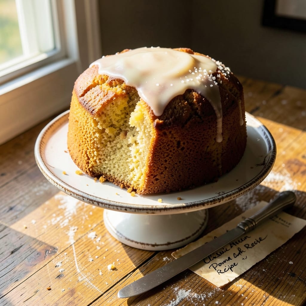 American Pound Cake Recipe: Classic Buttery Layers With Vanilla-Kissed Moisture